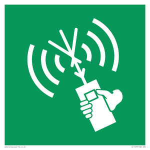 E051 safe condition 2way VHF radio